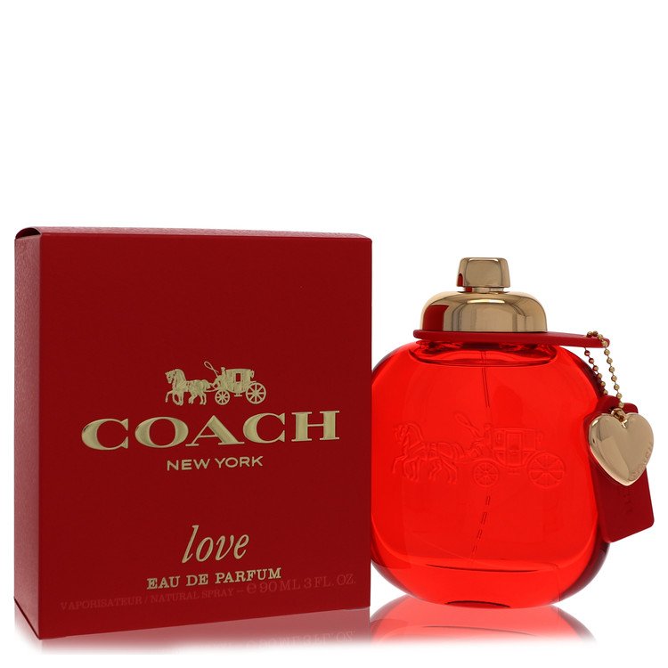 Coach Love Eau De Parfum Spray (red packaging) By Coach